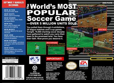 FIFA Soccer 97 - Box - Back Image