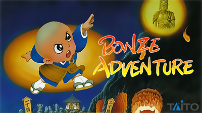 Bonze Adventure - Arcade - Marquee Image
