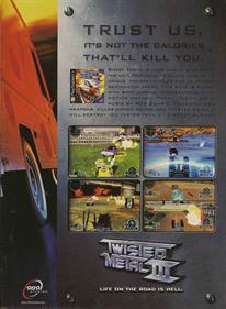 Twisted Metal III - Advertisement Flyer - Front Image