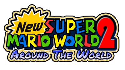 New Super Mario World 2: Around The World - Clear Logo Image