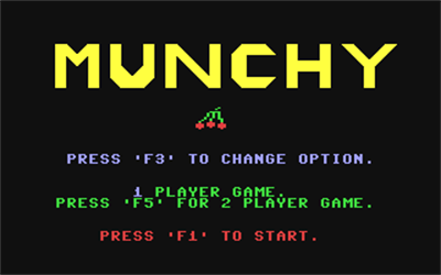 Munchy - Screenshot - Game Title Image