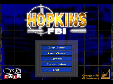Hopkins FBI - Screenshot - Game Title Image