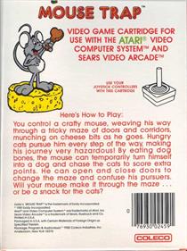 Mouse Trap - Box - Back Image