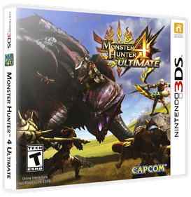 Monster Hunter 4 Ultimate - Box - 3D Image