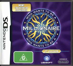 Who Wants to be a Millionaire: 2nd Edition - Box - Front - Reconstructed Image
