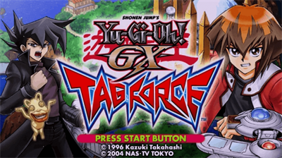 Yu-Gi-Oh! GX: Tag Force - Screenshot - Game Title Image