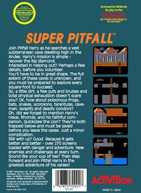 Super Pitfall - Box - Back Image