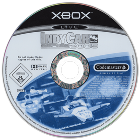 IndyCar Series 2005 - Disc Image