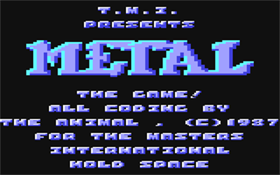 Metal - Screenshot - Game Title Image