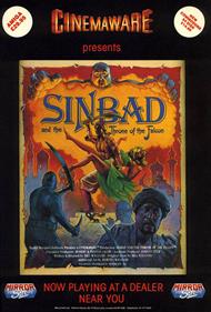 Sinbad and the Throne of the Falcon - Advertisement Flyer - Front Image