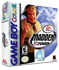 Madden NFL 2000 - Box - 3D Image