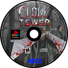 Clock Tower - Fanart - Disc Image