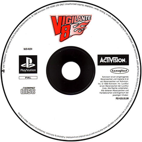 Vigilante 8 - Disc Image
