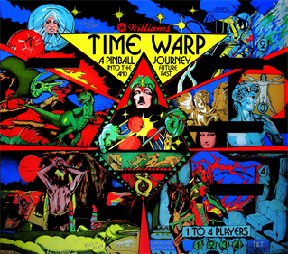 Time Warp - Arcade - Marquee Image