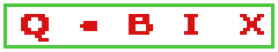 Q-Bix  - Clear Logo Image