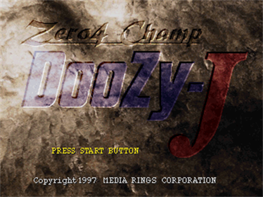 Zero 4 Champ Doozy-J - Screenshot - Game Title Image