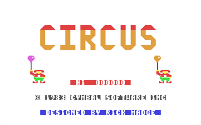 Circus (Cymbal Software) - Screenshot - Game Title Image