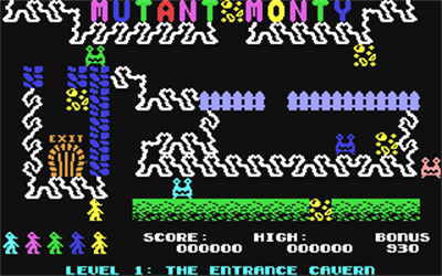 Mutant Monty - Screenshot - Gameplay Image