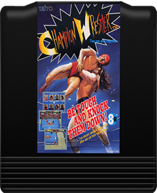 Champion Wrestler - Fanart - Cart - Front Image