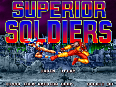 Superior Soldiers - Screenshot - Game Title Image
