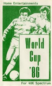 World Cup '86 - Box - Front Image