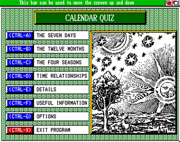 Calendar Quiz - Screenshot - Gameplay Image