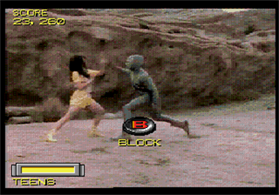 Mighty Morphin Power Rangers - Screenshot - Gameplay Image