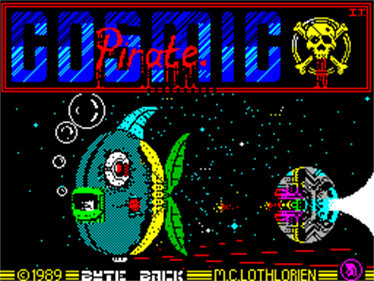Cosmic Pirate - Screenshot - Game Title Image