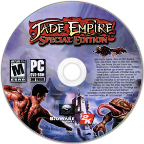 Jade Empire: Special Edition - Disc Image