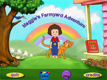 Living Books: Maggie's Farmyard Adventure - Screenshot - Game Select Image