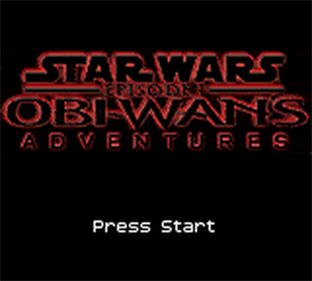 Star Wars Episode I: Obi-Wan's Adventures - Screenshot - Game Title Image