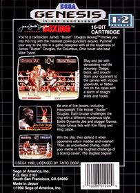 James 'Buster' Douglas Knockout Boxing - Box - Back Image