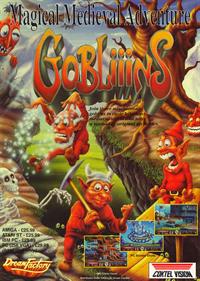 Gobliiins - Advertisement Flyer - Front Image