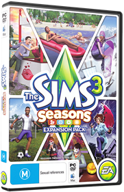 The Sims 3: Seasons - Box - 3D Image