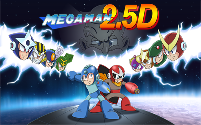 Mega Man 2.5D - Advertisement Flyer - Front Image