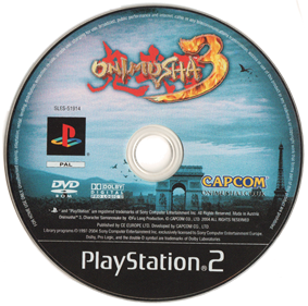 Onimusha 3: Demon Siege - Disc Image