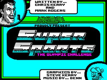 Supersports - Screenshot - Game Title Image