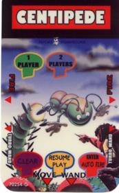 Centipede - Arcade - Controls Information Image