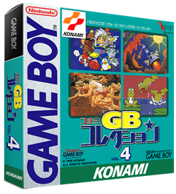 Konami GB Collection: Vol.4 - Box - 3D Image