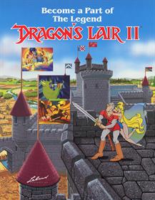 Dragon's Lair II: Time Warp - Advertisement Flyer - Front Image