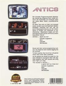 Antics (Compilation) - Box - Back Image