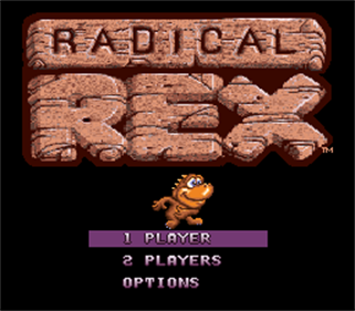 Radical Rex: Shred Pre-historic pavement - Screenshot - Game Title Image