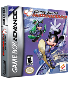 Disney Sports: Skateboarding - Box - 3D Image