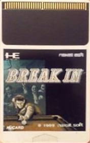 Break In - Cart - Front Image