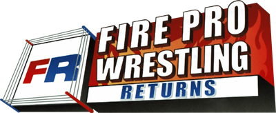 Fire Pro Wrestling Returns - Clear Logo Image
