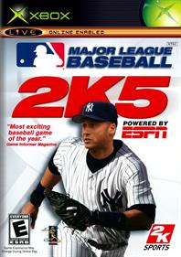 Major League Baseball 2K5 - Box - Front Image