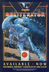 Obliterator - Advertisement Flyer - Front Image