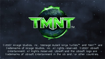 TMNT - Screenshot - Game Title Image