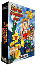 Super Wonder Boy in Monsterland - Box - 3D Image