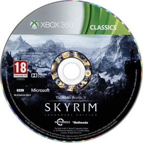 The Elder Scrolls V: Skyrim - Disc Image